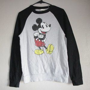 mickey mouse crew neck sweater